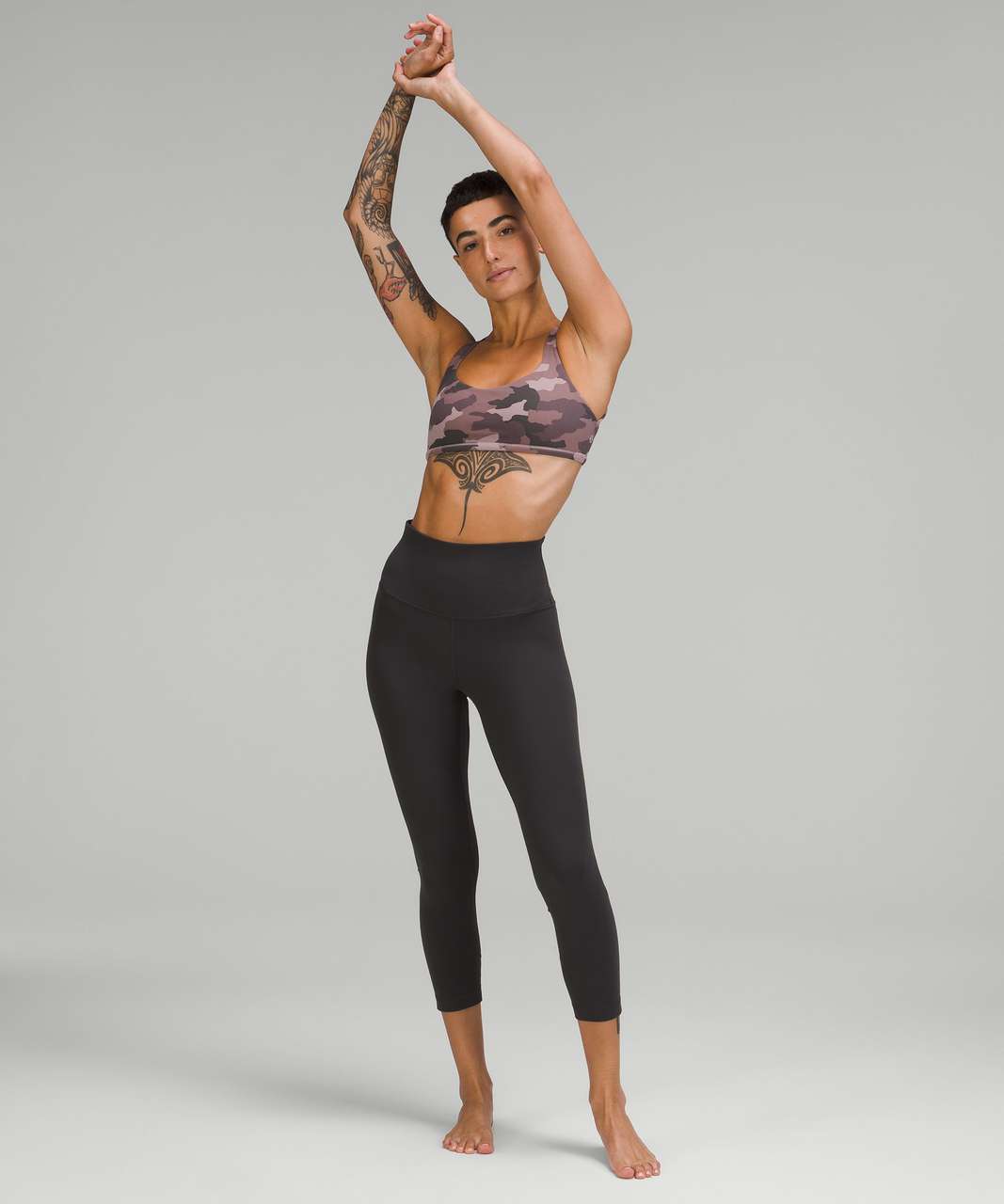 Lululemon Free To Be Bra Wild *Light Support, A/B Cup - Activate Floral  Multi - lulu fanatics