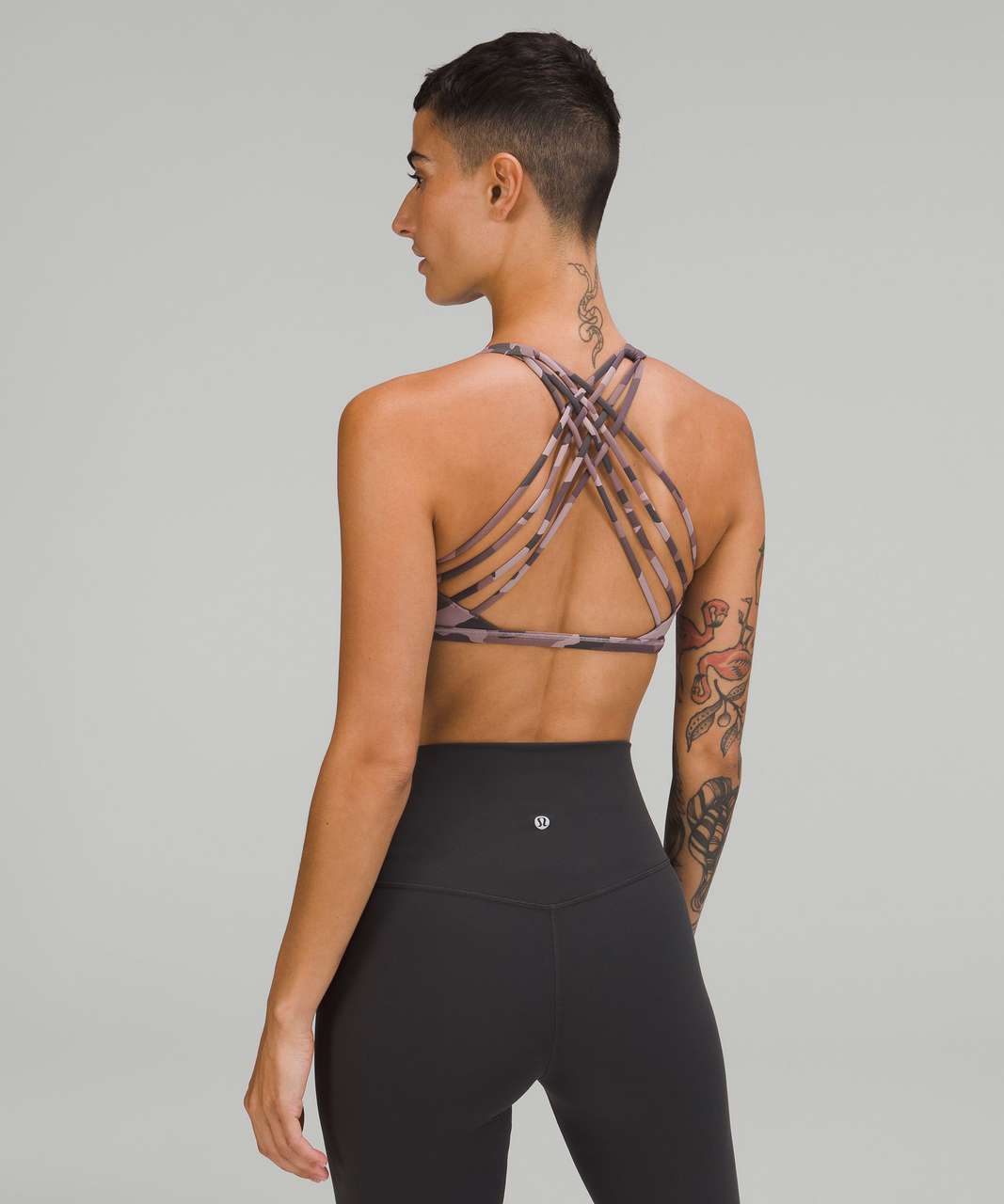 Lululemon Vitalize Swim Bra - Black - lulu fanatics