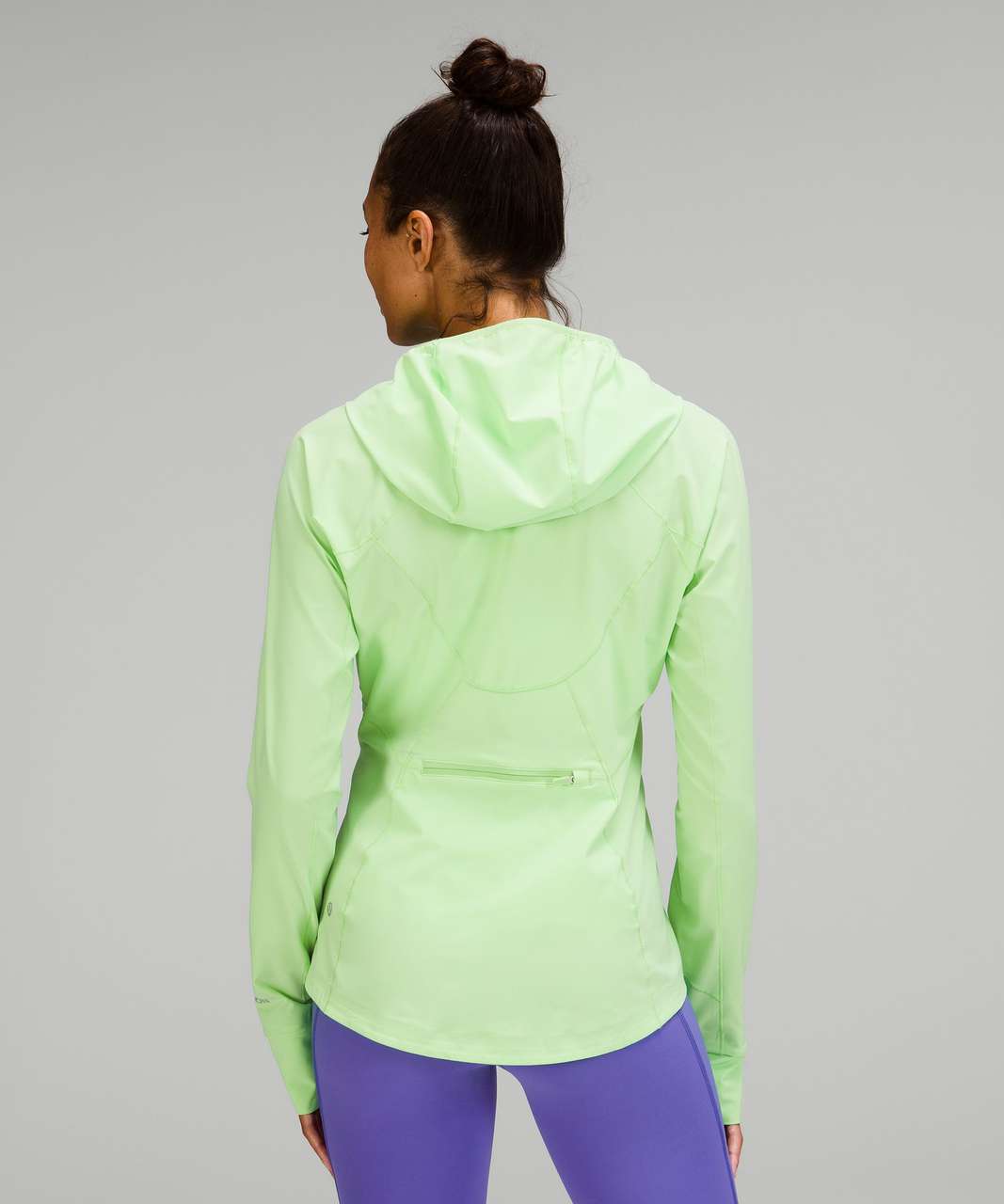 Lululemon Mist Over Windbreaker - Scream Green Light