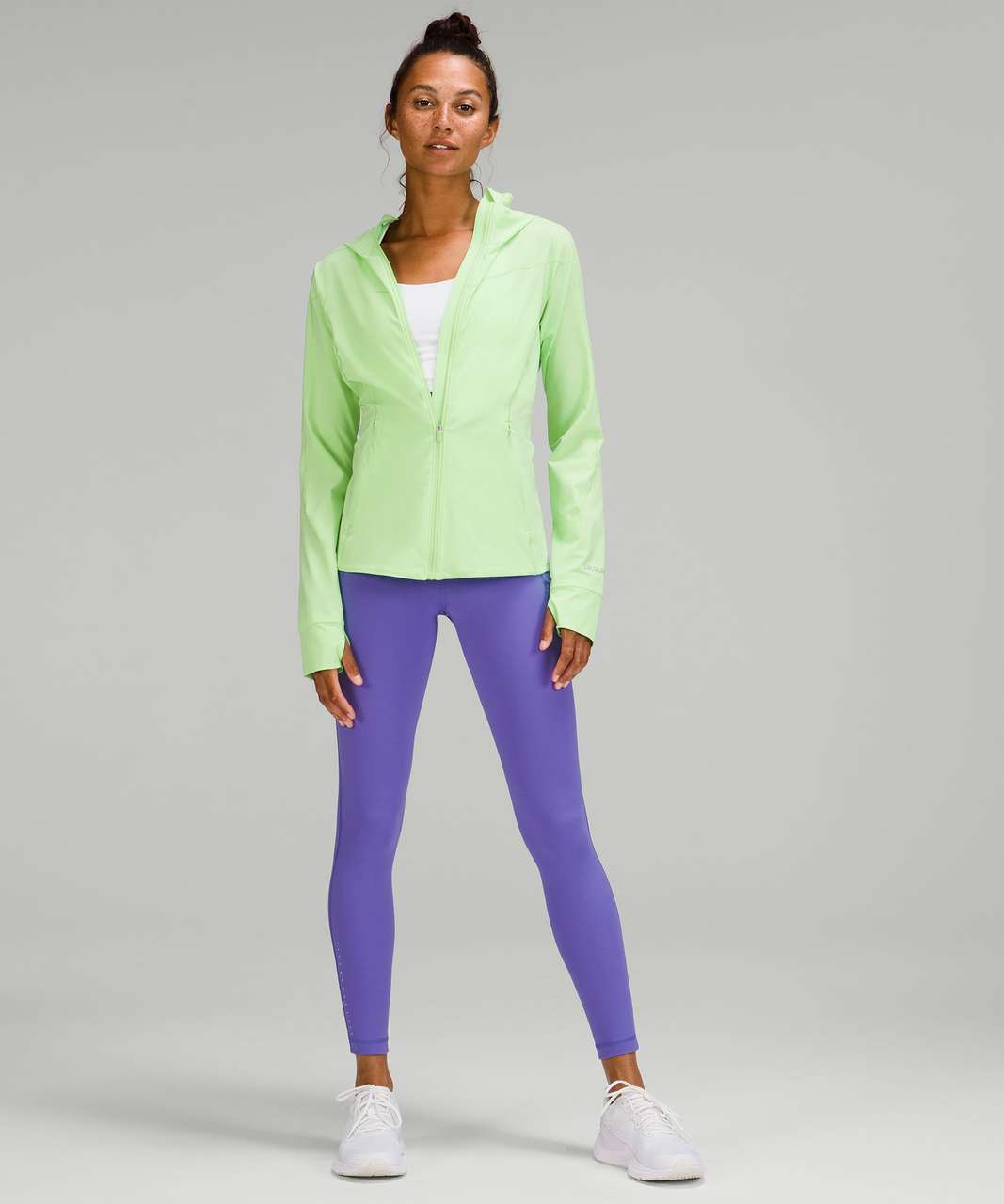 Lululemon Mist Over Windbreaker - Scream Green Light