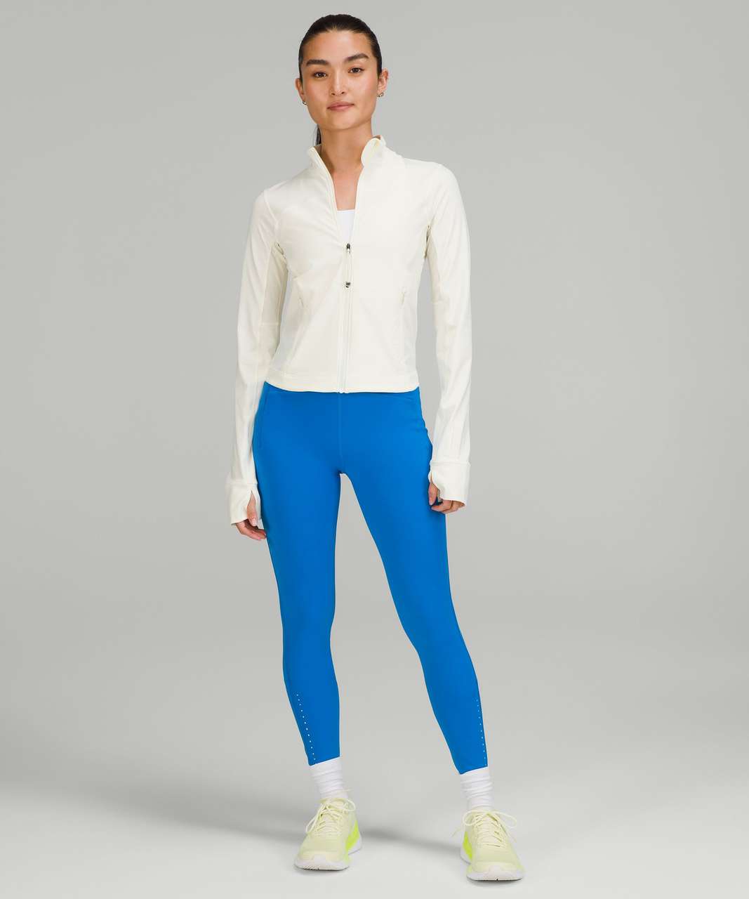 Lululemon Lightweight UV Protection Running Jacket - Lemon Sorbet - lulu  fanatics