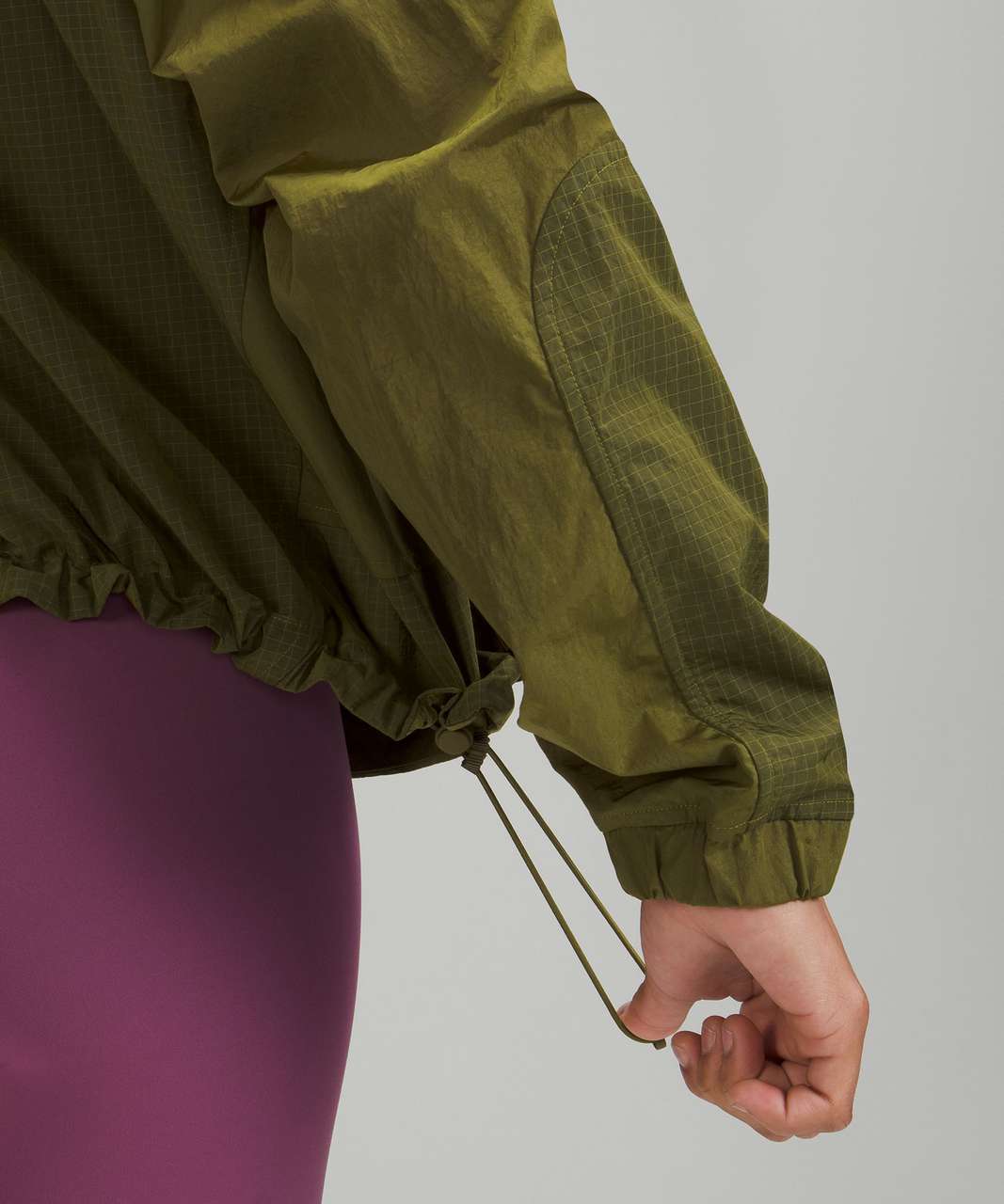 Lululemon Ripstop Relaxed-Fit Short Jacket - Juniper Green