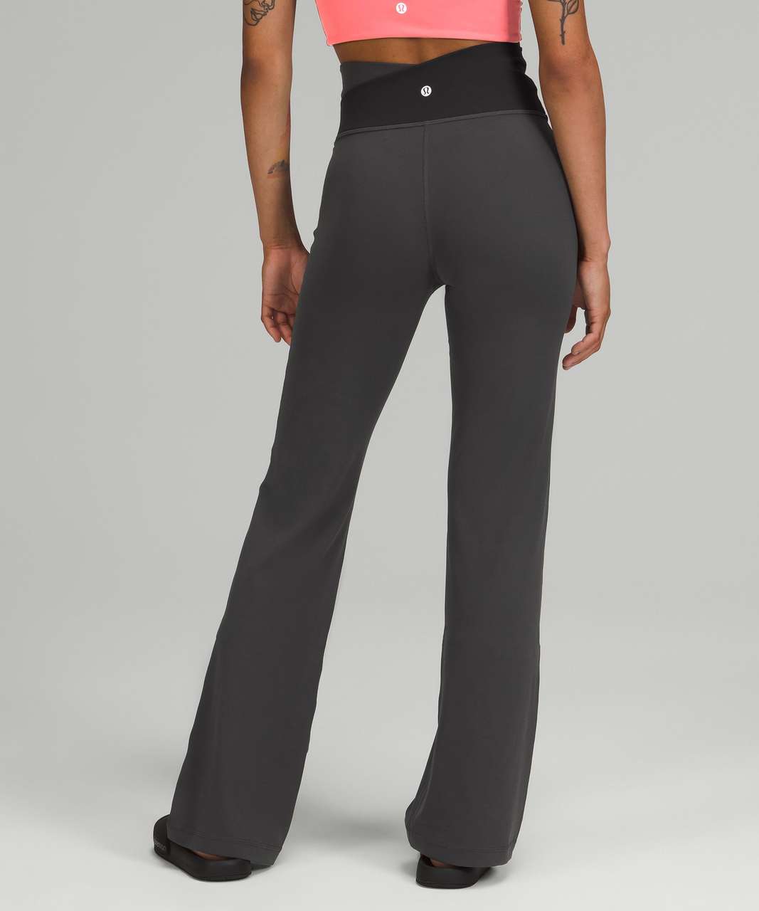 Lululemon Throwback Astro Pant - Graphite Grey / Black - lulu fanatics