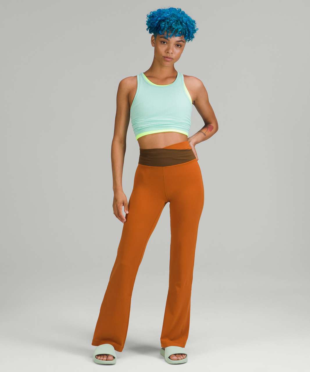 Lululemon Throwback Astro Pant - Butternut Brown / Deep Artifact - lulu  fanatics