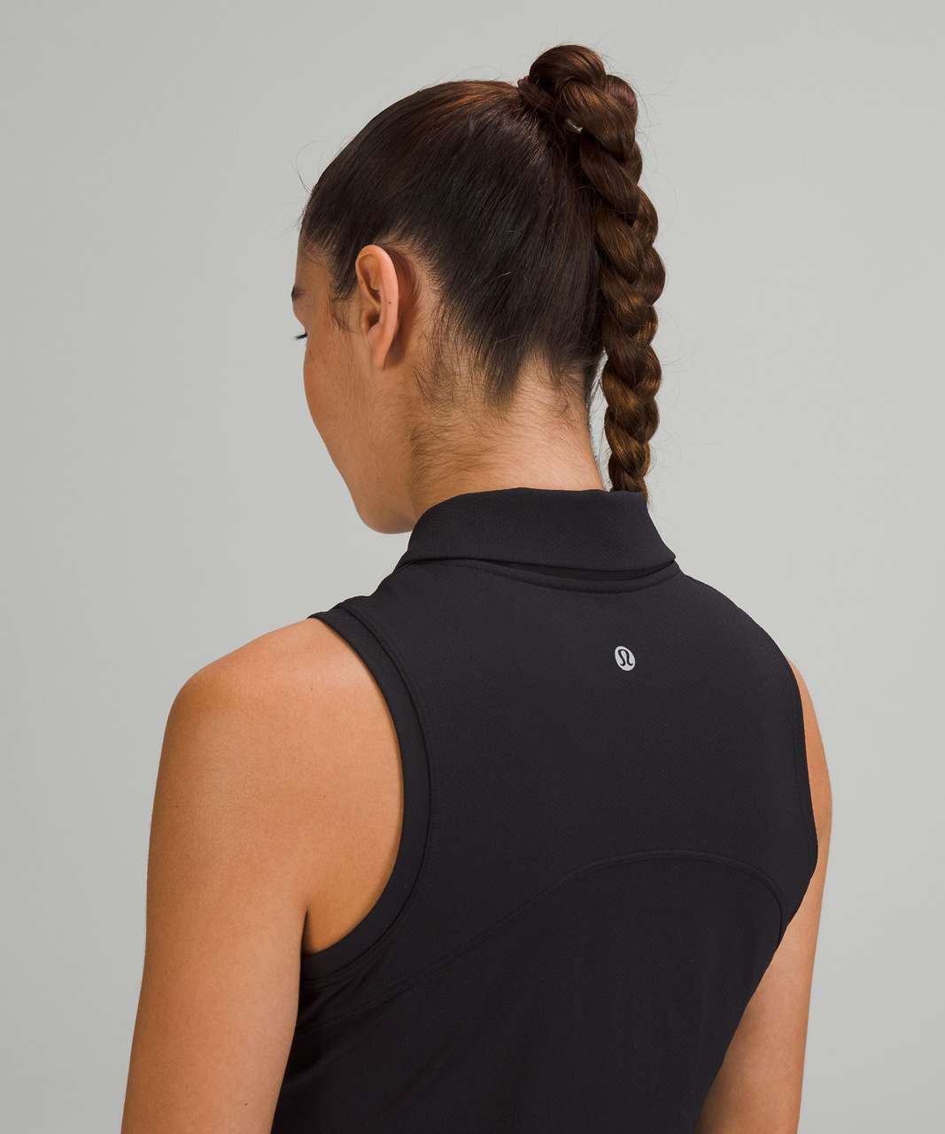 Lululemon Quick-Drying Sleeveless Polo Shirt - Black (First Release)