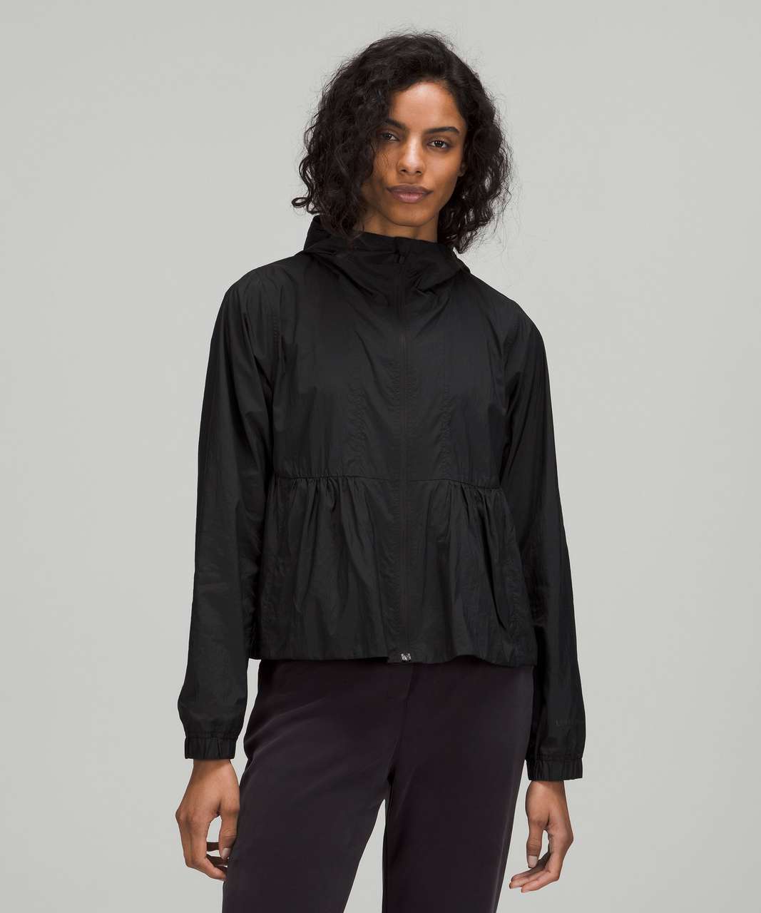 Lululemon Lightweight Relaxed-Fit Down Jacket - Black - lulu fanatics