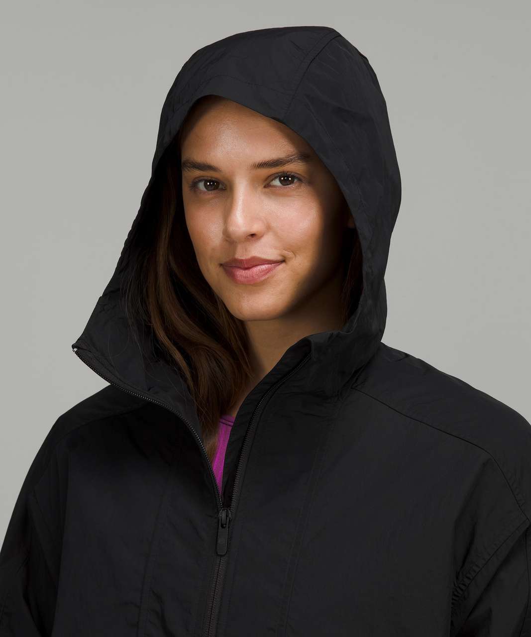 Lululemon Oversized-Fit Gathered Jacket - Black - lulu fanatics