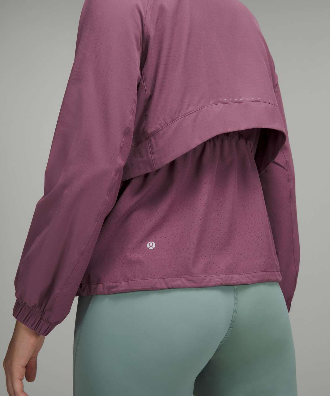 Lululemon Stretch Ripstop Running Half-Zip - Vintage Plum - lulu