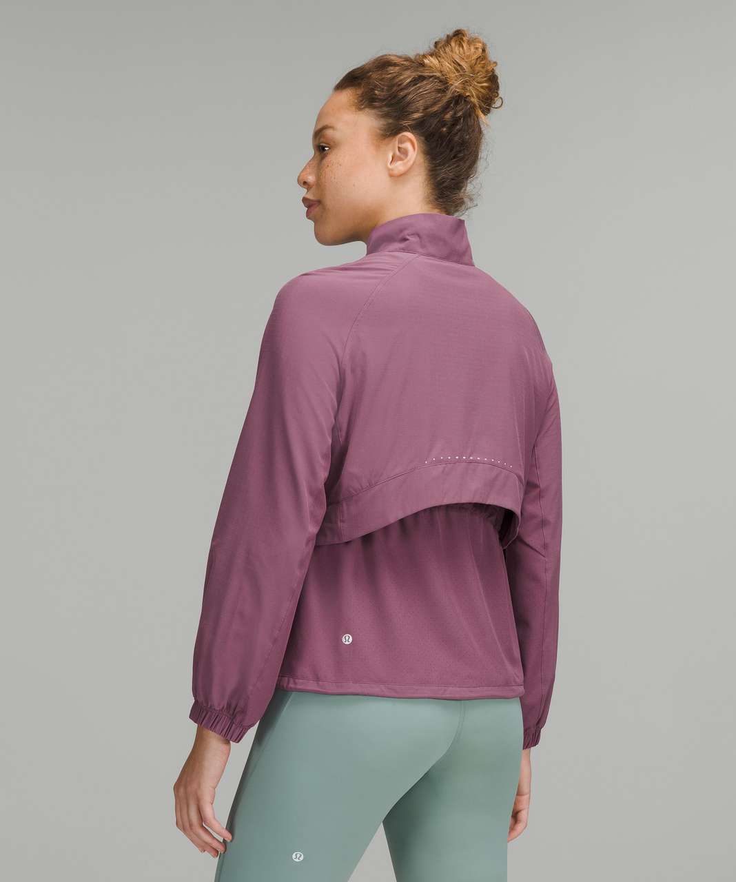 Lululemon Stretch Ripstop Running Half-Zip - Vintage Plum