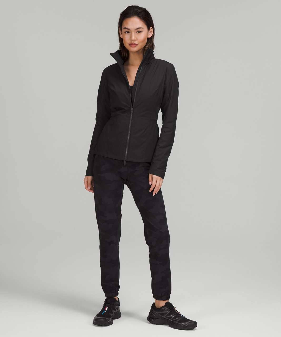 Lululemon SoftMatte Insulated Mid-Length Jacket - Black