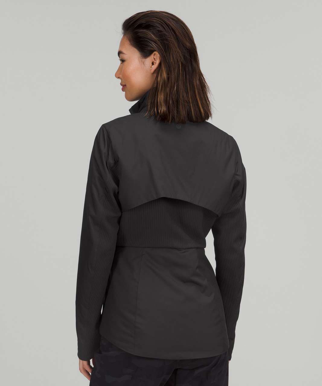 Lululemon SoftMatte Insulated Mid-Length Jacket - Black