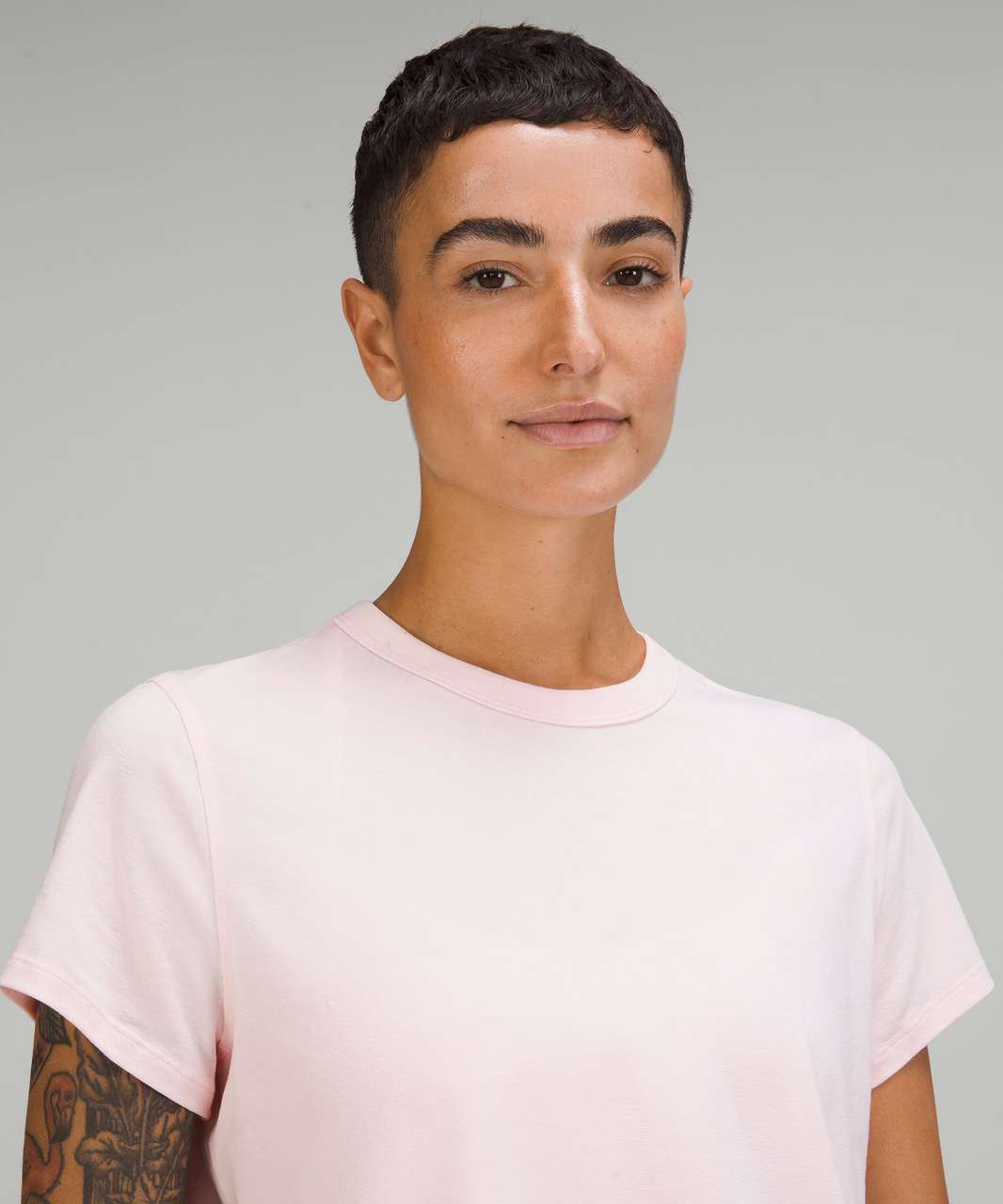 Lululemon Classic-Fit Cotton-Blend T-Shirt - Strawberry Milkshake