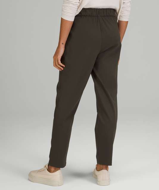 Lululemon Stretch High-Rise Pant 7/8 Length - Bronze Green - lulu fanatics