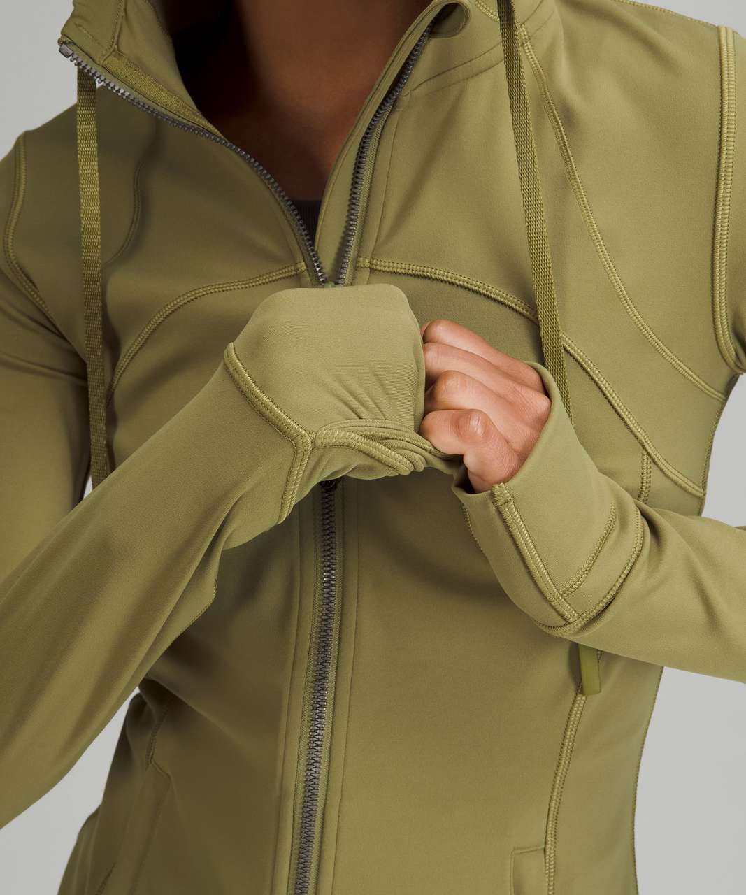 Lululemon Hooded Define Jacket *Nulu - Bronze Green - lulu fanatics