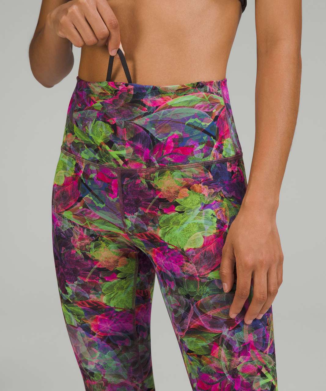 Lululemon Wunder Train High-Rise Tight 25 - Vivid Floral Tone