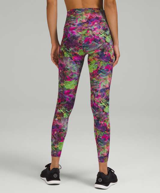 Lululemon Wunder Train High-Rise Tight 25 - Undertone Black Multi