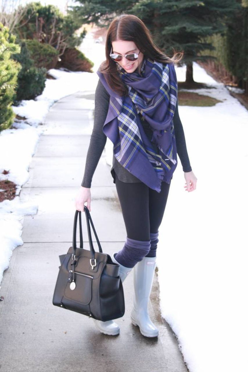 Lululemon Pranayama Scarf - Nightfall / Black Grape / Pigment Blue