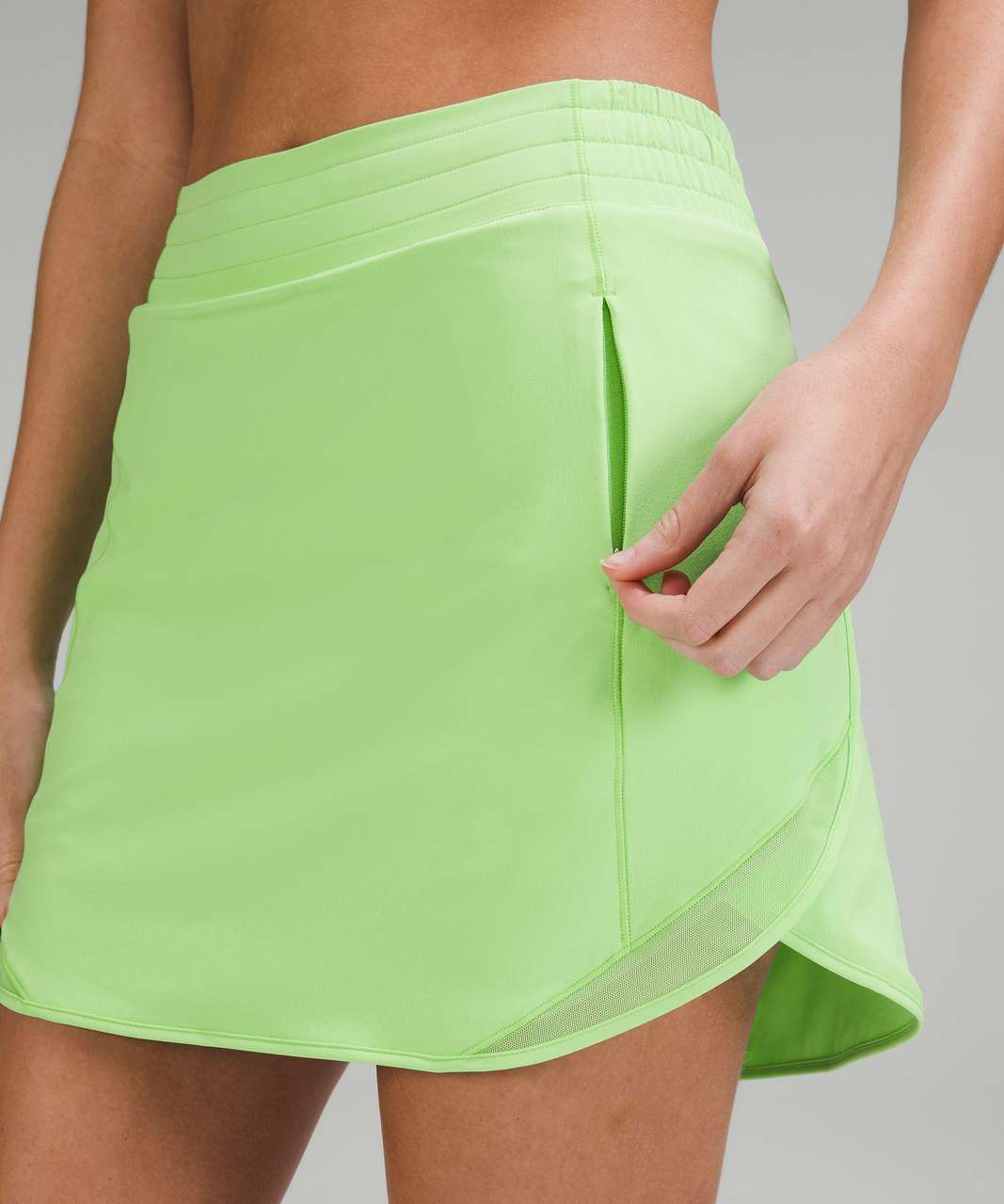 Lululemon Hotty Hot High-Rise Skirt *Long - Scream Green Light