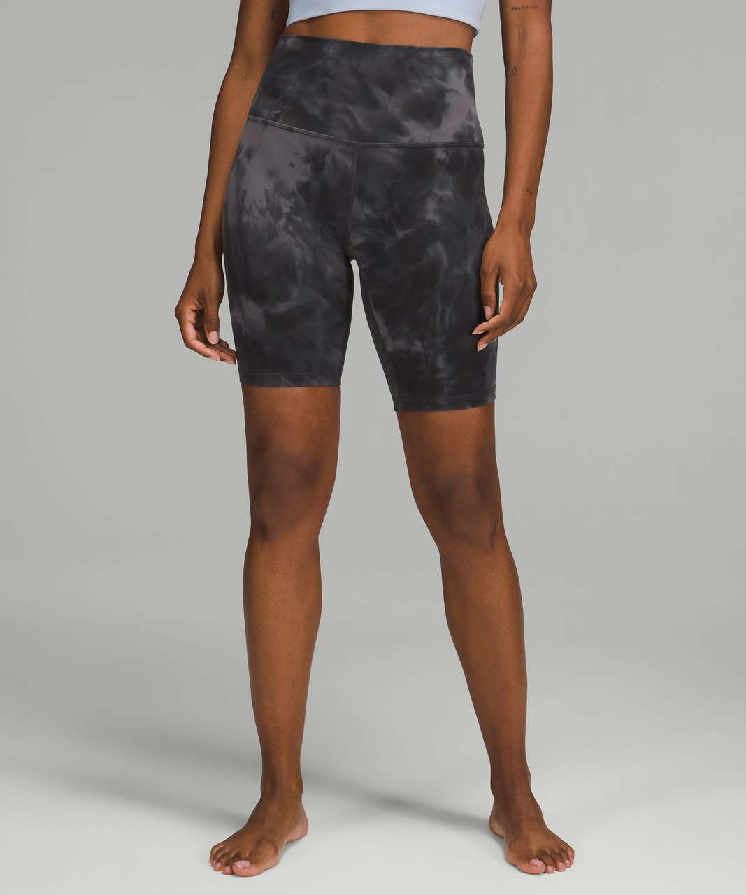 Lululemon Align High-Rise Short 8" - Diamond Dye Pitch Grey Graphite Grey