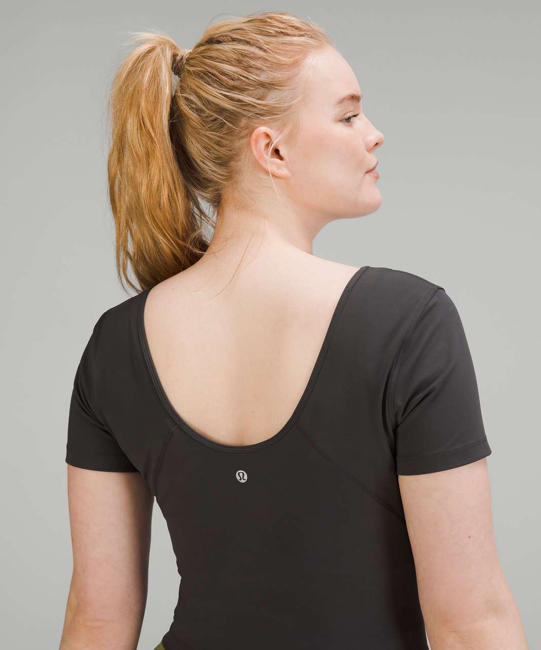 Lululemon Align T-Shirt - Graphite Grey - lulu fanatics