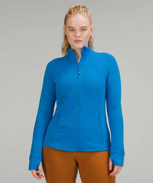 Track Define Jacket *Luon - Sheer Blue - 4 at Lululemon