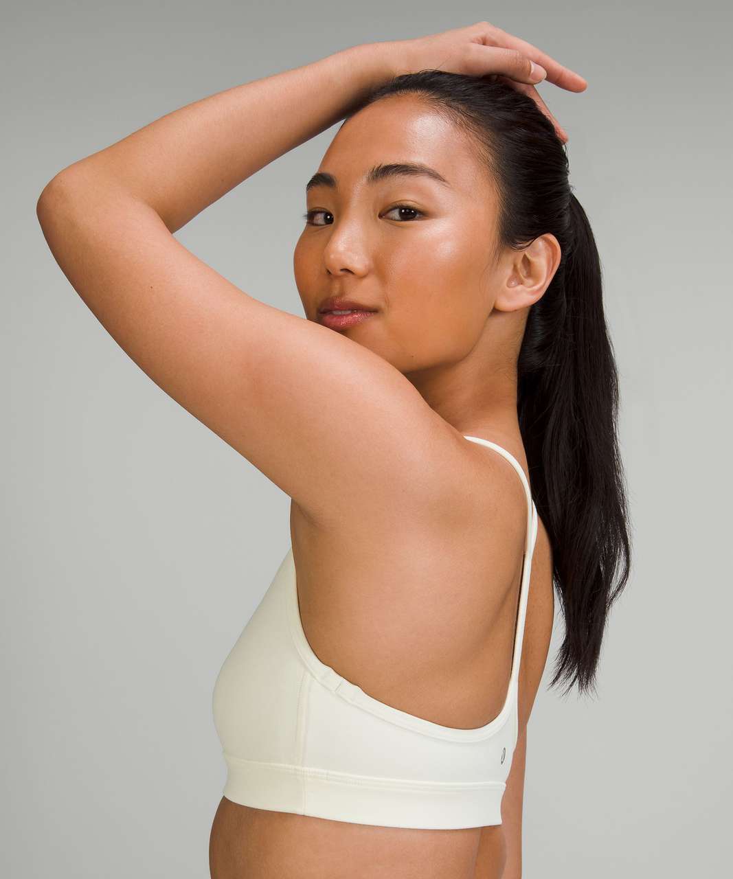 Lululemon Flow Y Bra Nulu *light Support, B/c Cup In Yellow