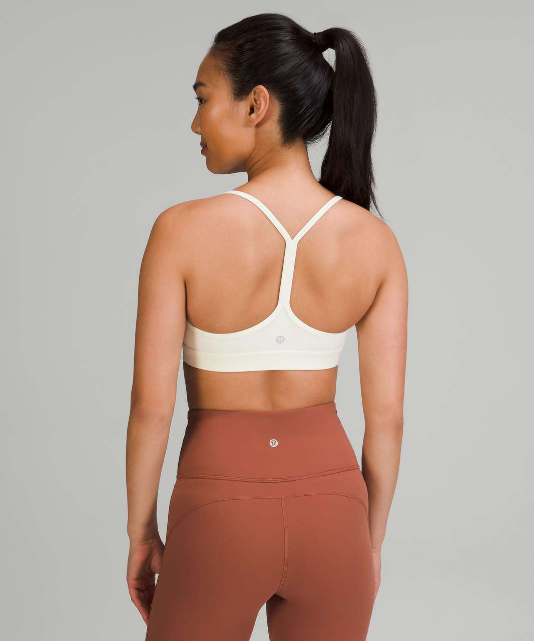 Lululemon Flow Y Nulu Bra *Light Support, A–C Cups - Lemon Sorbet - lulu  fanatics