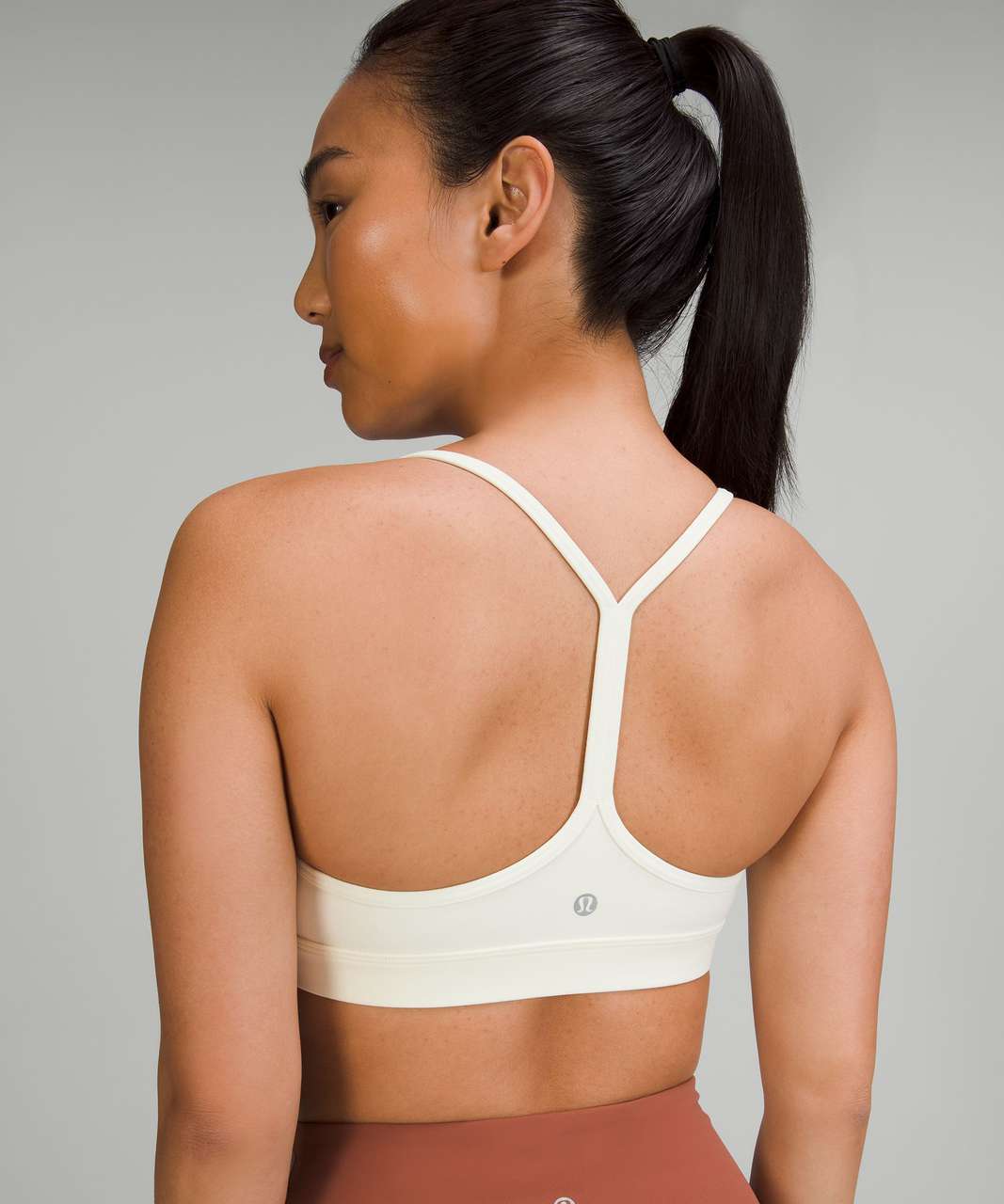 Lululemon Flow Y Bra Nulu *light Support, B/c Cup In Yellow