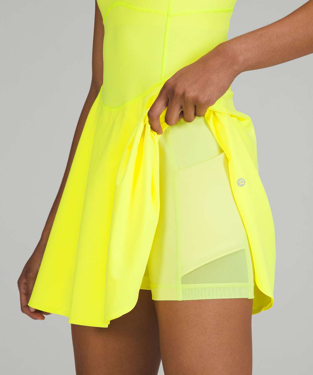 Lululemon Court Crush Dress - Electric Lemon