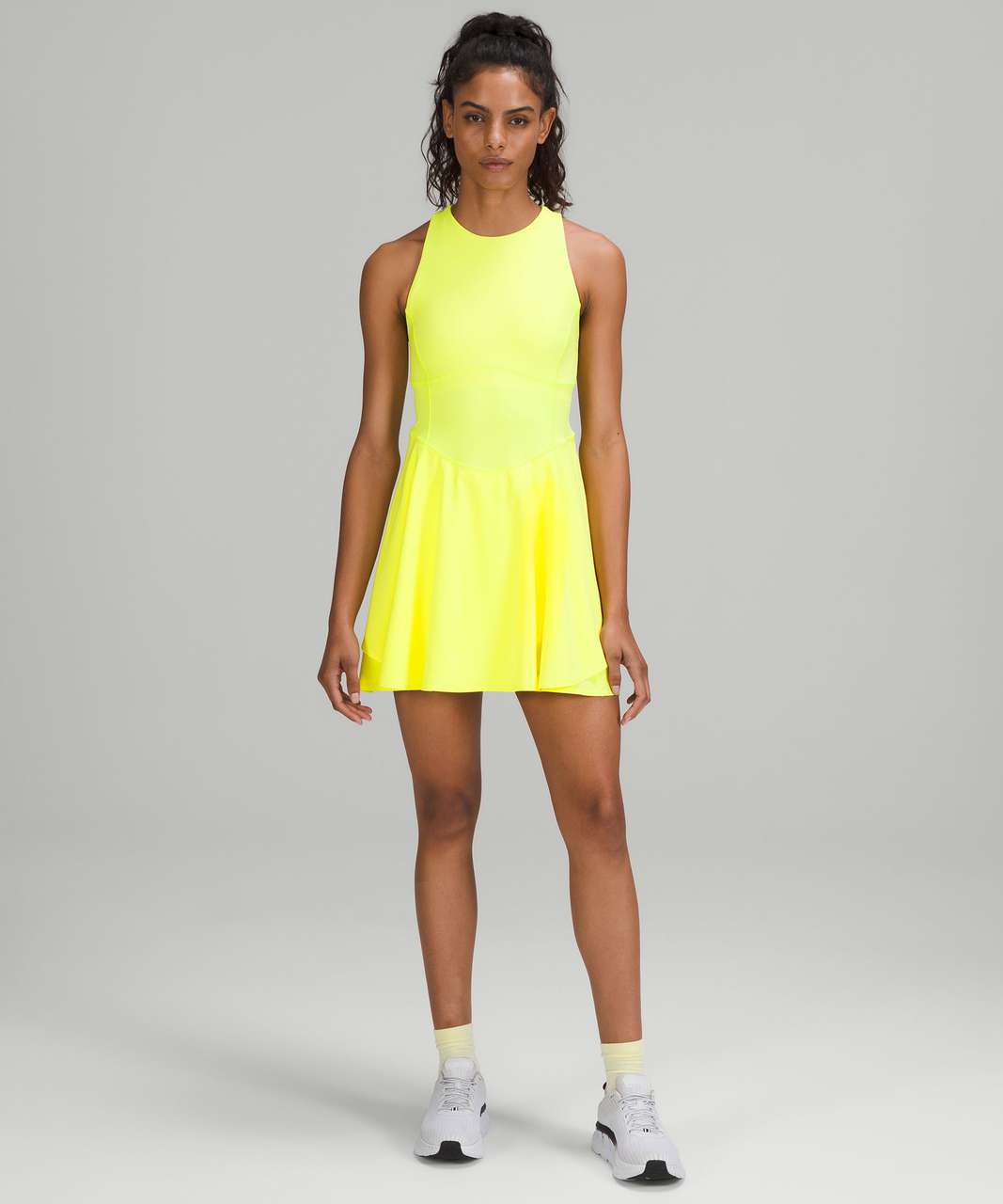 Lululemon Court Crush Dress - Electric Lemon