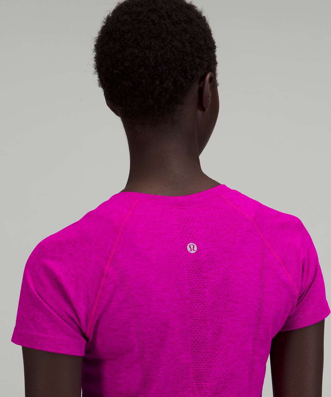 Lululemon Swiftly Breathe Short Sleeve Shirt - Ripened Raspberry / Ripened  Raspberry - lulu fanatics