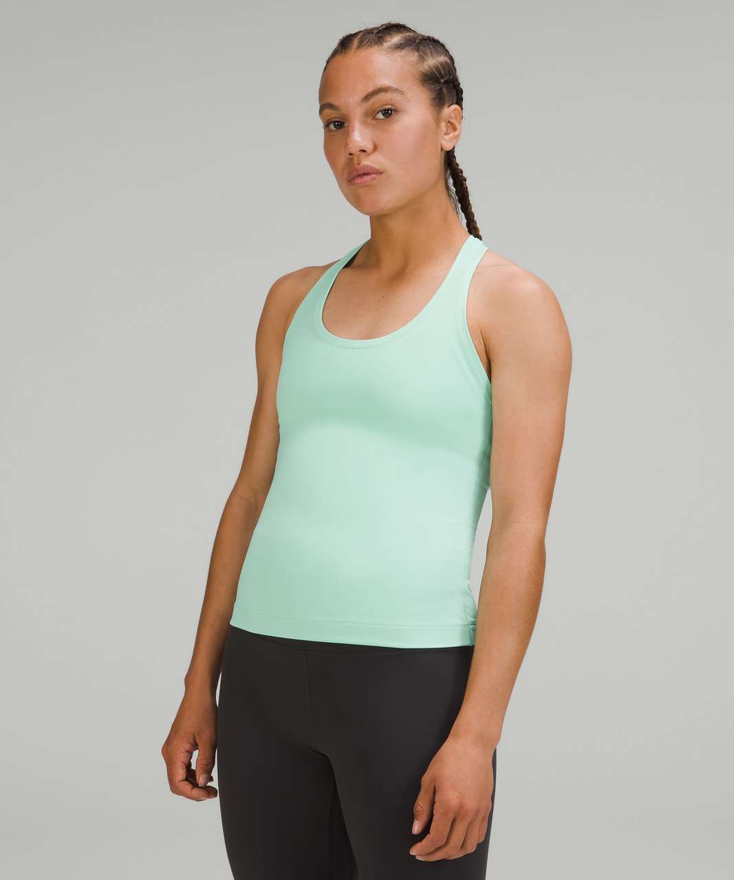 LULULEMON COOL RACERBACK Short NULU Tank $23.99 - PicClick