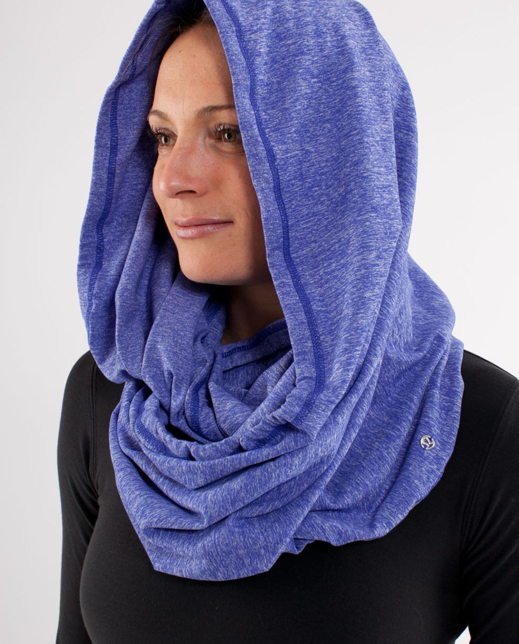 Lululemon Infinity Scarf - Heathered Pigment Blue - lulu fanatics