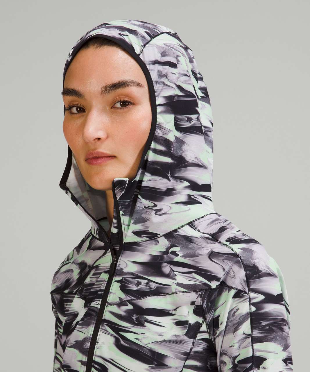 Lululemon Mist Over Windbreaker - Paint Glide Multi