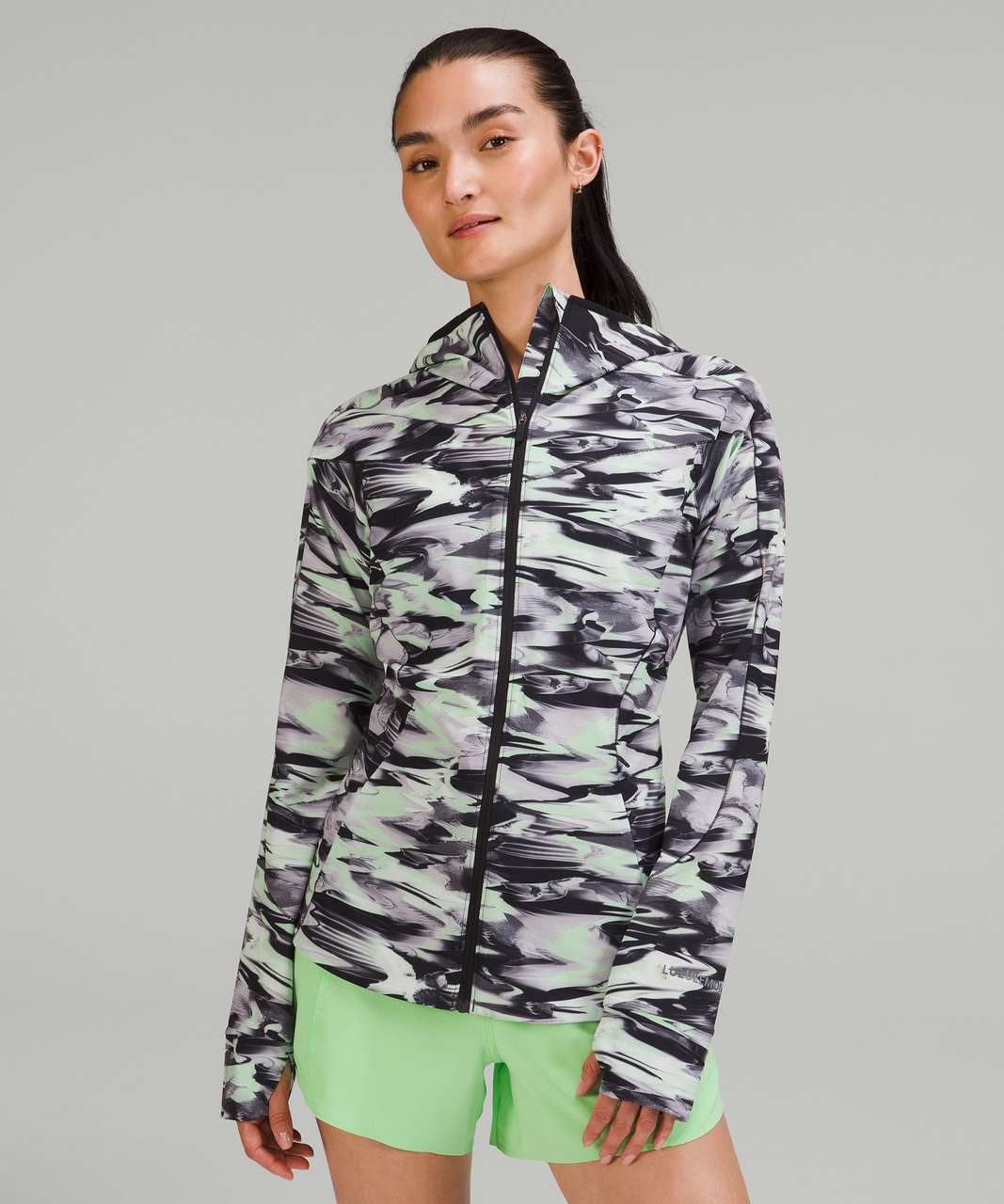 Lululemon Mist Over Windbreaker In Sky Dye Multi