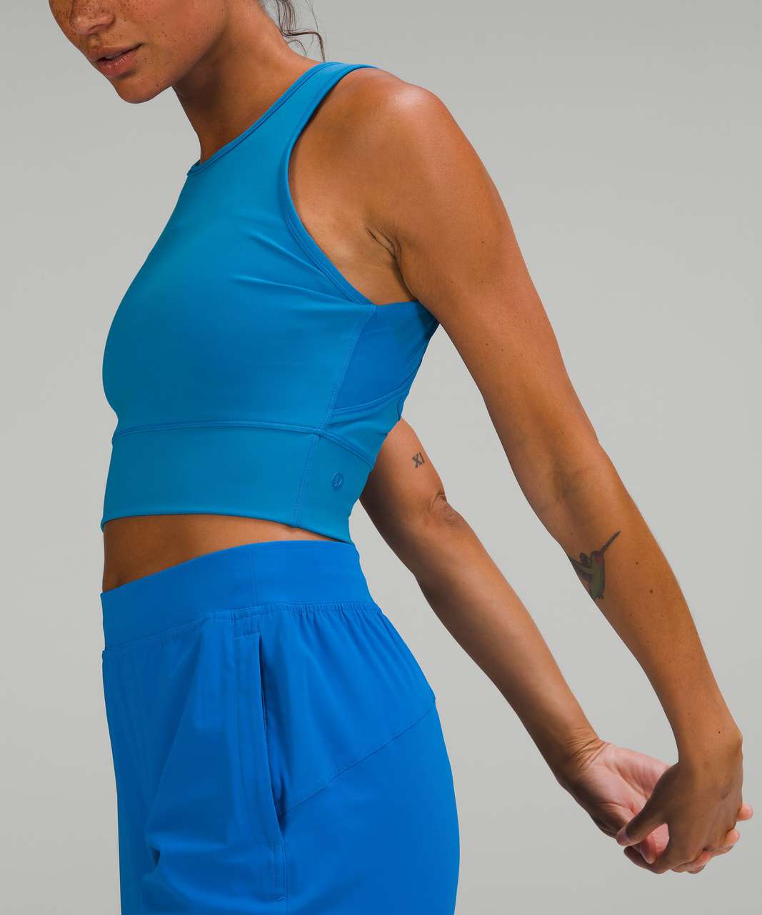 Lululemon Mesh Tank Top with a Built-in Sports Bra