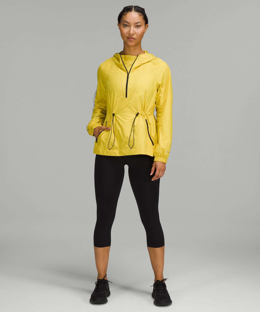 Lululemon Cinch-Waist Half-Zip Running Jacket - Soleil