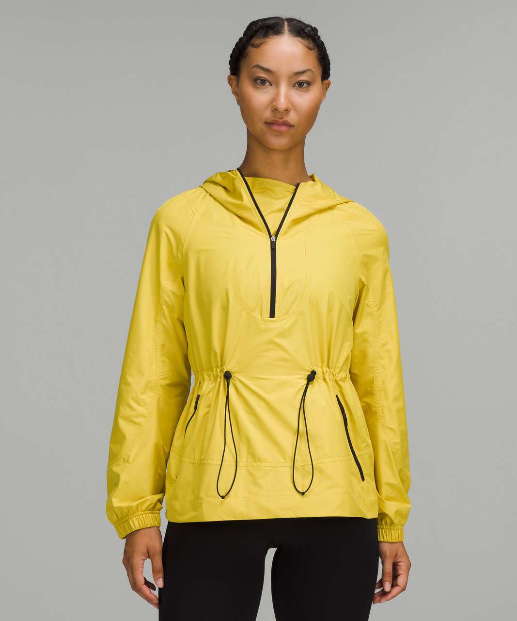 Lululemon Cinch-Waist Half-Zip Running Jacket - Soleil