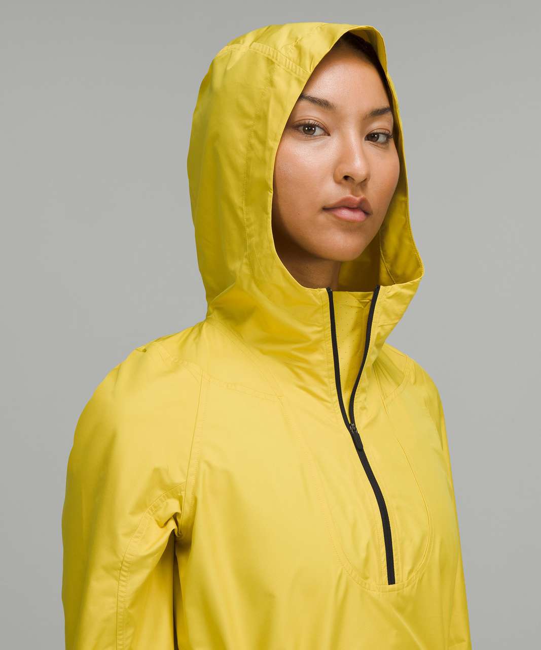 Lululemon Cinch-Waist Half-Zip Running Jacket - Soleil