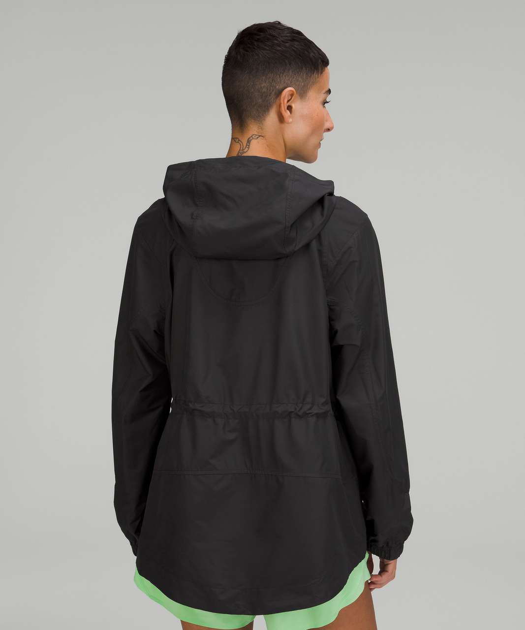 Lululemon Cinch-Waist Half-Zip Running Jacket - Black