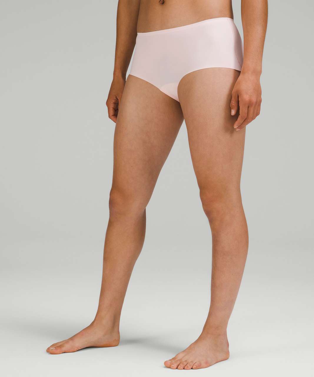 Lululemon InvisiWear Mid-Rise Boyshort Underwear - Strawberry Milkshake - lulu  fanatics