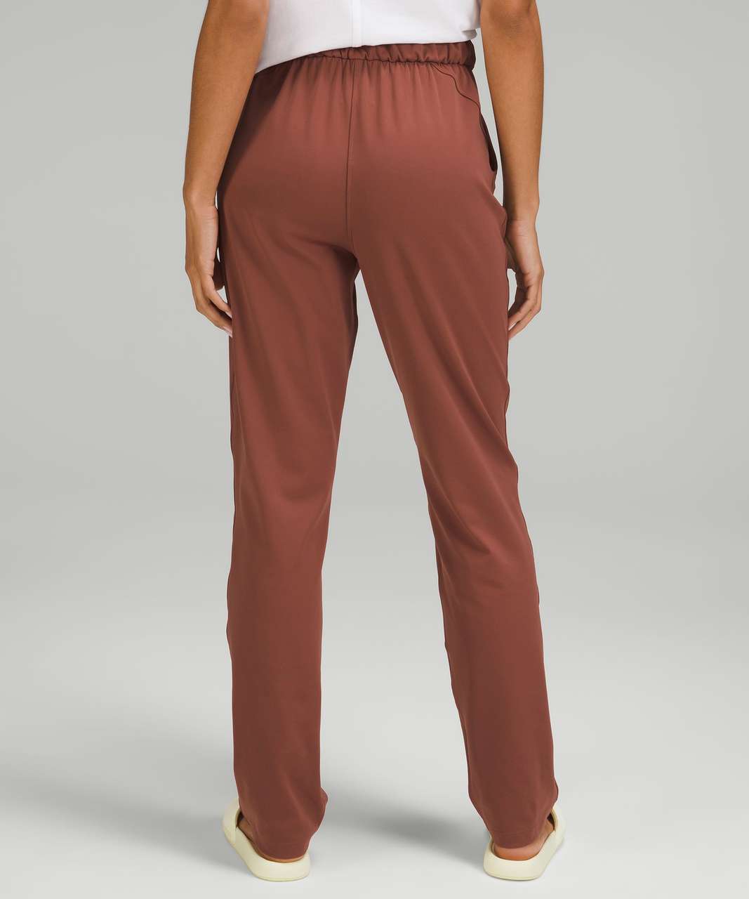 Lululemon Groove Pant Super High Rise Flared Pants Ancient Copper 12 Nwt  Brown - $95 New With Tags - From Marie