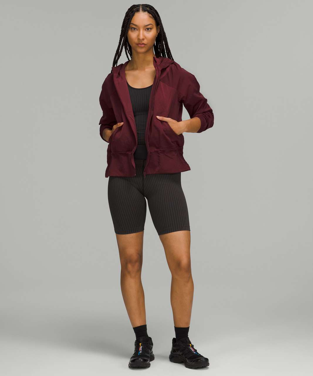 Lululemon Ready to Go Jacket - Red Merlot