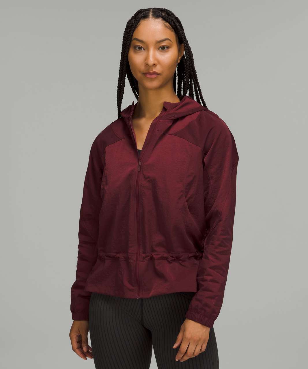 Lululemon Ready to Go Jacket - Red Merlot