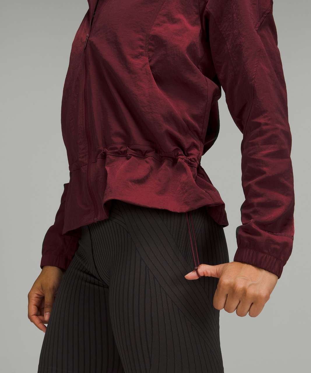 Lululemon Ready to Go Jacket - Red Merlot