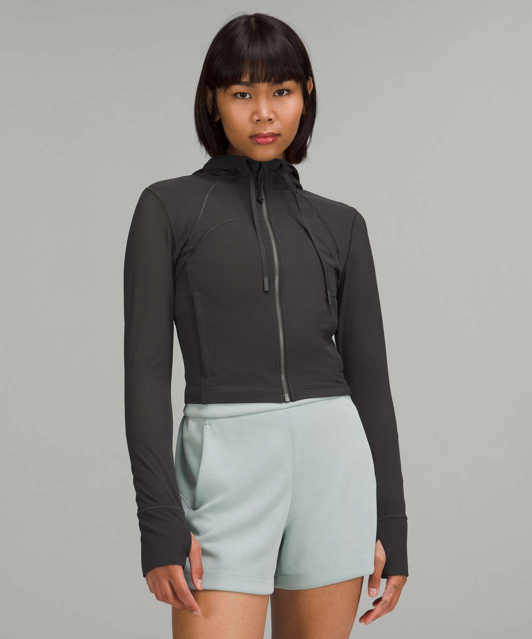 Lululemon Cropped Define Jacket *Nulu - Bone - lulu fanatics