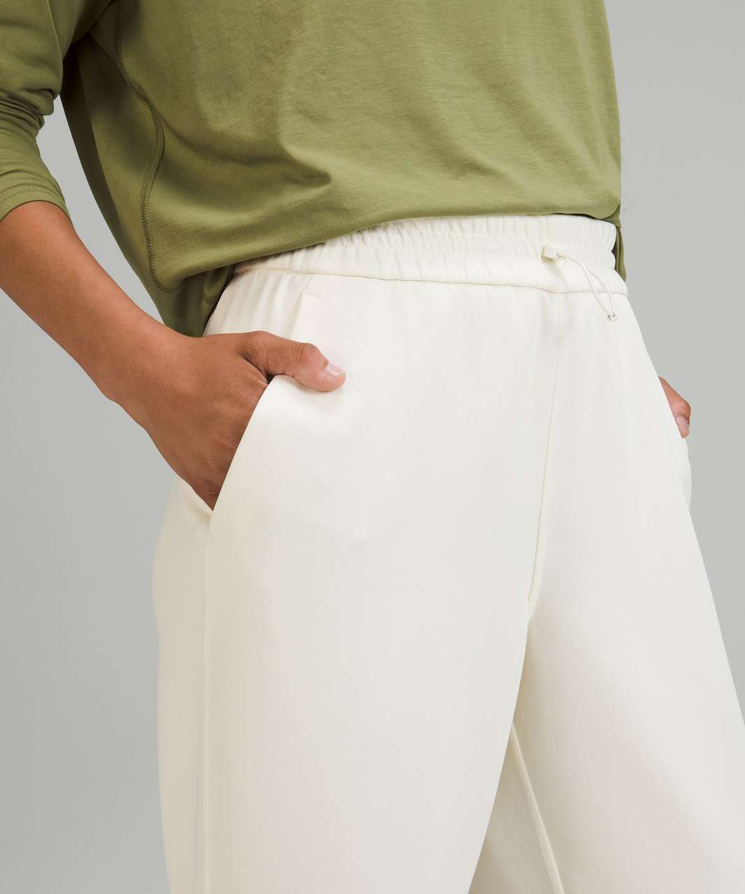 Lululemon Softstreme High-Rise Straight Leg Crop - Lemon Sorbet - lulu  fanatics