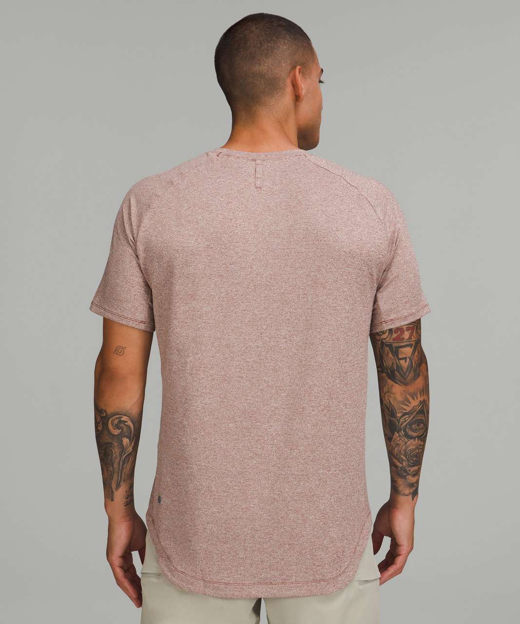 Lululemon Drysense Training Short Sleeve Shirt - Heathered Smoky Topaz