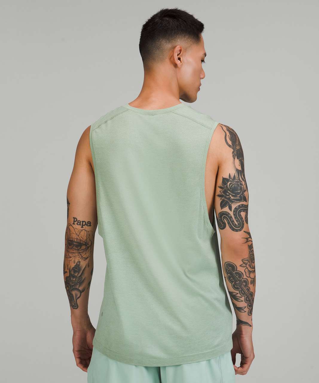 Lululemon Metal Vent Tech Sleeveless Shirt 2.0 - Laurel Green / Arctic Green