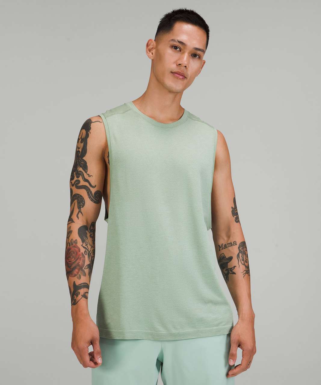 Lululemon Metal Vent Tech Sleeveless Shirt 2.0 - Laurel Green / Arctic Green